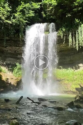Cascade du Dard Vaud - Suisse