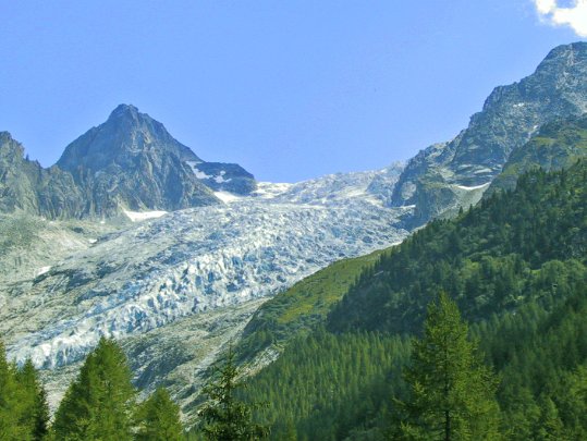 Les Glaciers des Alpes Constat du recul des glaciers des Alpes