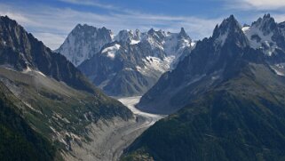 Mer de Glace - Grandes Jorasses 4208 m Rando 2004