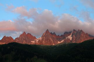 Aiguilles des Grands Vharmoz 3444 m du Grépon 3482 m de la Blaitière 3522 m du Plan 3673 m Rando 2015