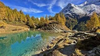 Le Lac Bleu 2091 m - Val d'Arolla Rando 2023