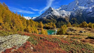 Le Lac Bleu 2091 m - Val d'Arolla Rando 2023