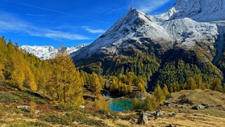 Le Lac Bleu 2091 m - Val d'Arolla Rando 2023