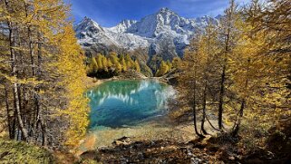 Le Lac Bleu 2091 m - Val d'Arolla Rando 2023