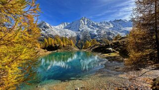 Le Lac Bleu 2091 m - Val d'Arolla Rando 2023