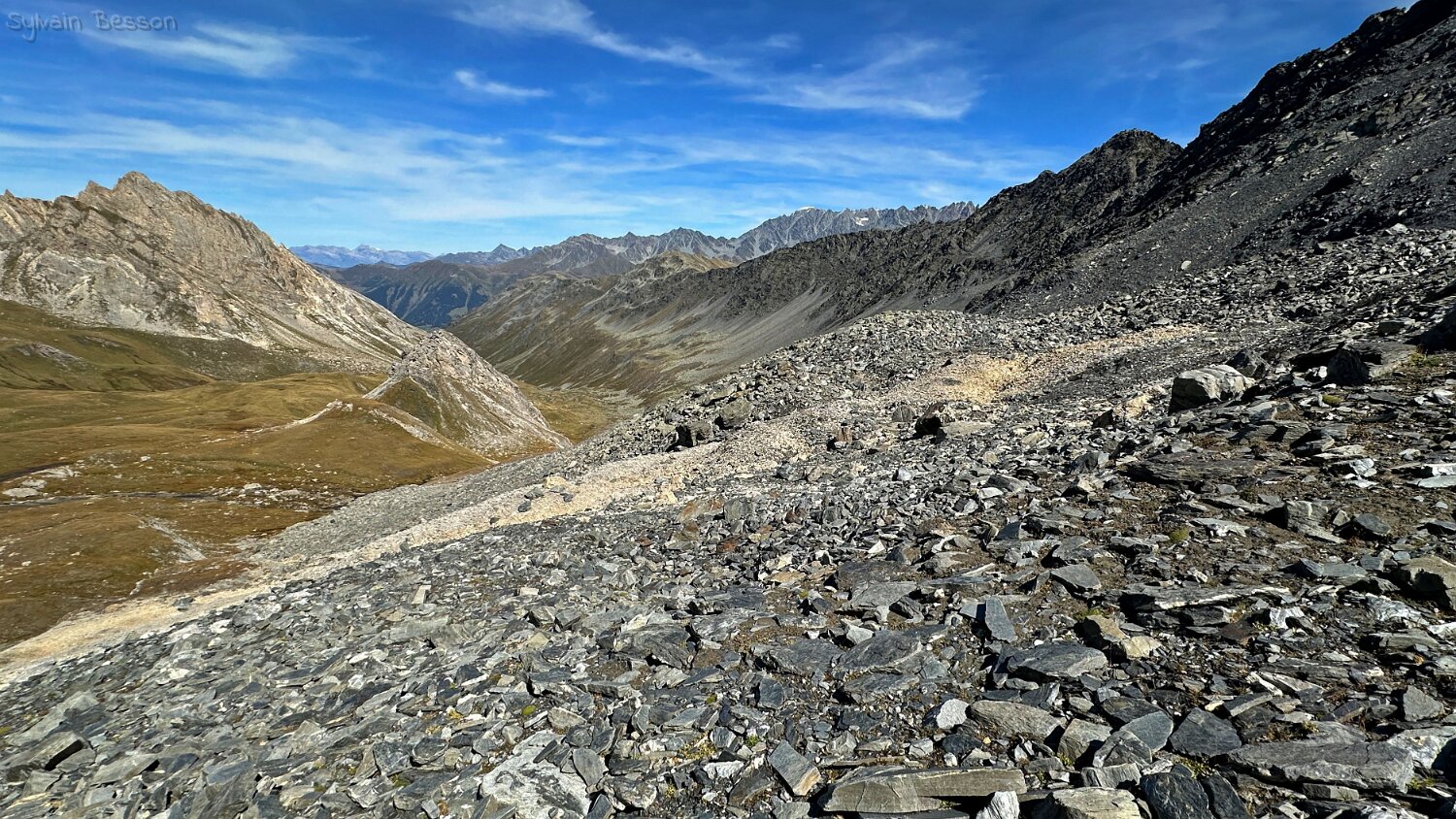 Combe de l'A - Col du Névé fr la Rousse 2752 m Rando 2025