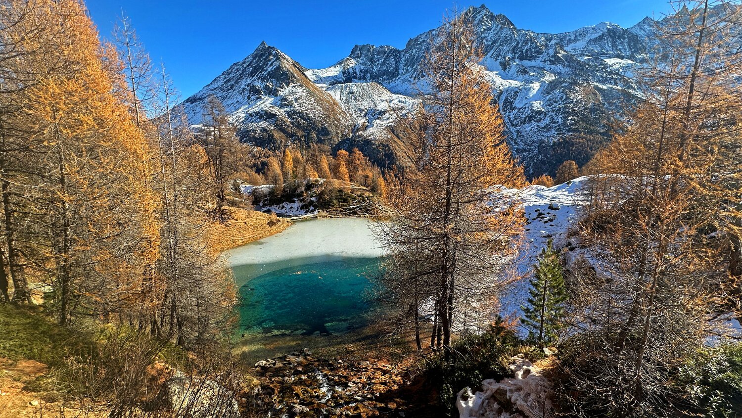 Le Lac Bleu 2091 m - Val d'Arolla Rando 2025