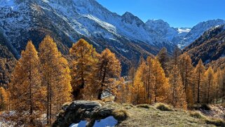 Le Lac Bleu 2091 m - Val d'Arolla null