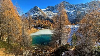 Le Lac Bleu 2091 m - Val d'Arolla null