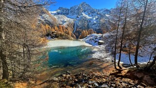 Le Lac Bleu 2091 m - Val d'Arolla null