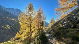 Le Lac Bleu 2091 m - Val d'Arolla null