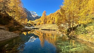 Le Lac Bleu 2091 m - Val d'Arolla null