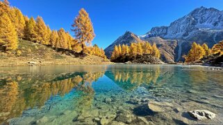 Le Lac Bleu 2091 m - Val d'Arolla null