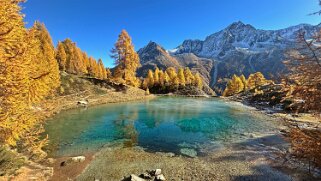 Le Lac Bleu 2091 m - Val d'Arolla null