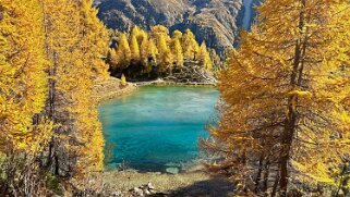Le Lac Bleu 2091 m - Val d'Arolla null