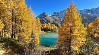 Le Lac Bleu 2091 m - Val d'Arolla null