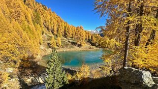 Le Lac Bleu 2091 m - Val d'Arolla null