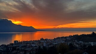 Coucher de soleil null