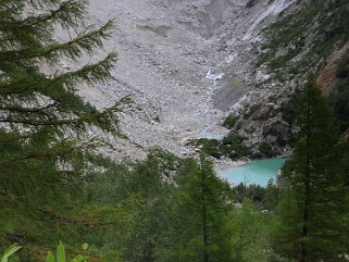 Mer de Glace vue depuis 