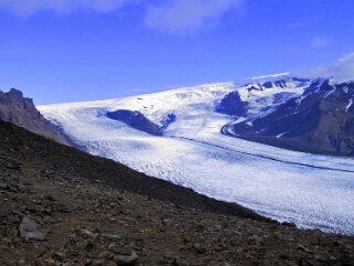 Skaftafellsjökull Islande 2003