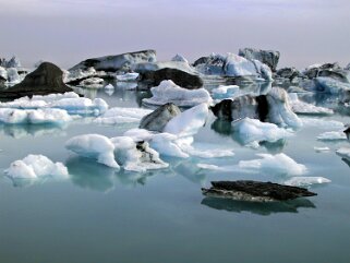 Jökulsárlón Islande 2003