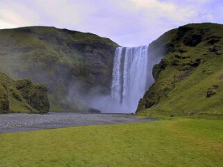 Skogafoss Islande 2003