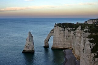 Falaises d'Etretat Normandie 2005