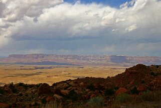 Vue depuis la route 89 - Arizona Etats-Unis 2005