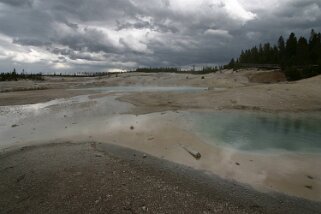 Norris Geyser Basin - Yellowstone National Park - Wyoming Etats-Unis 2005