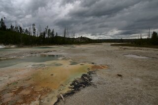 Norris Geyser Basin - Yellowstone National Park - Wyoming Etats-Unis 2005