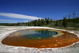 Beauty Pool - Yellowstone National Park - Wyoming Etats-Unis 2005