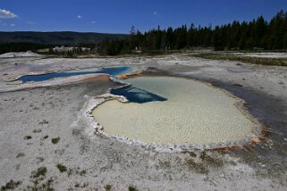 Heart Spring - Yellowstone National Park - Wyoming Etats-Unis 2005