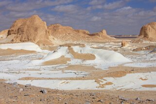 Nouveau Désert Blanc Egypte 2008