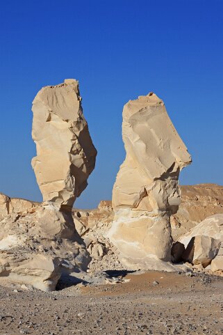 Nouveau Désert Blanc Egypte 2008