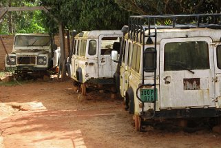 Cimetière de Land Rover Madagascar 2008