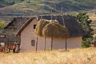 Maison typique - Andrigintra Madagascar 2008