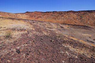 Burnt Mountain - Twyfelfontein Namibie 2010