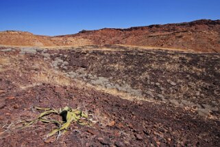 Burnt Mountain - Twyfelfontein Namibie 2010