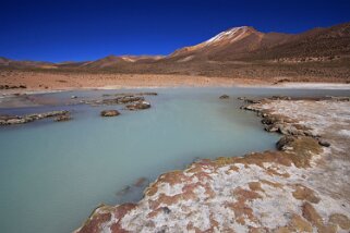 Termas de Pollequere - Salar de Surire Chili 2011