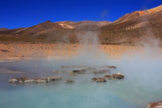 Termas de Pollequere - Salar de Surire Chili 2011