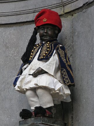 Manneken-Pis - Bruxelles Bruxelles 2011