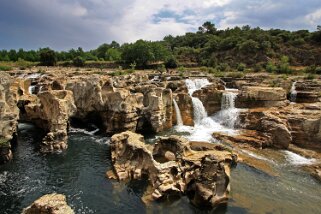 Cascades du Sautadet Ardèche 2011