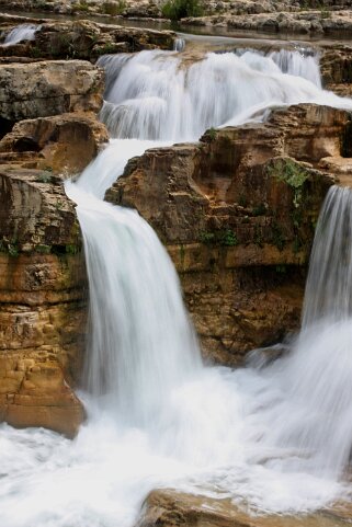 Cascades du Sautadet Ardèche 2011