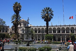 Plaza de Armas - Arequipa Pérou 2012