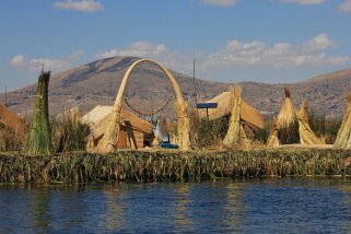 Les îles flottantes des Uros Pérou 2012