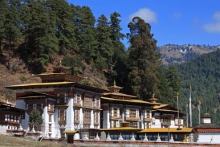 Monastère de Kujey Lhakhang - Bumthang Bhoutan 2013