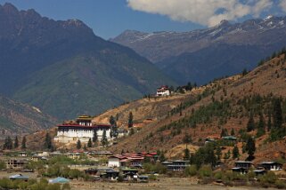 Dzong de Rinpung - Paro Bhoutan 2013