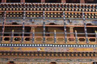 Dzong de Rinpung - Paro Bhoutan 2013