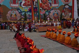 Thongdrel - Festival de Paro Bhoutan 2013