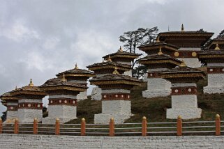 Stupas - Dochu La Bhoutan 2013